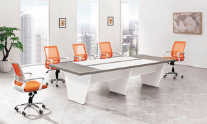 银松木板式会议桌 H70-0362