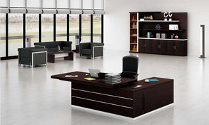 黑橡木办公桌H80-0164